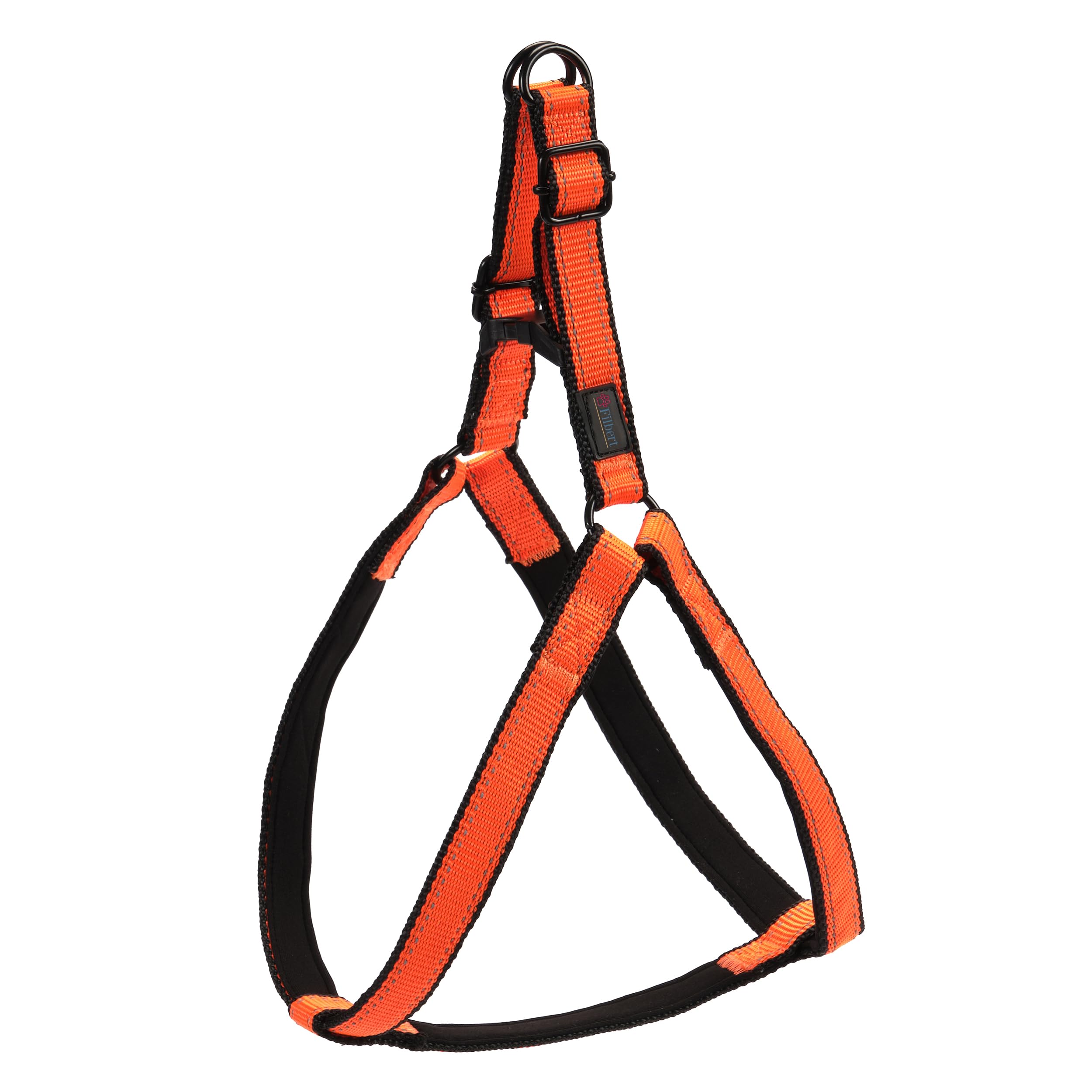 Reflective Step-In Dog Harness — No Pull, All Breeds