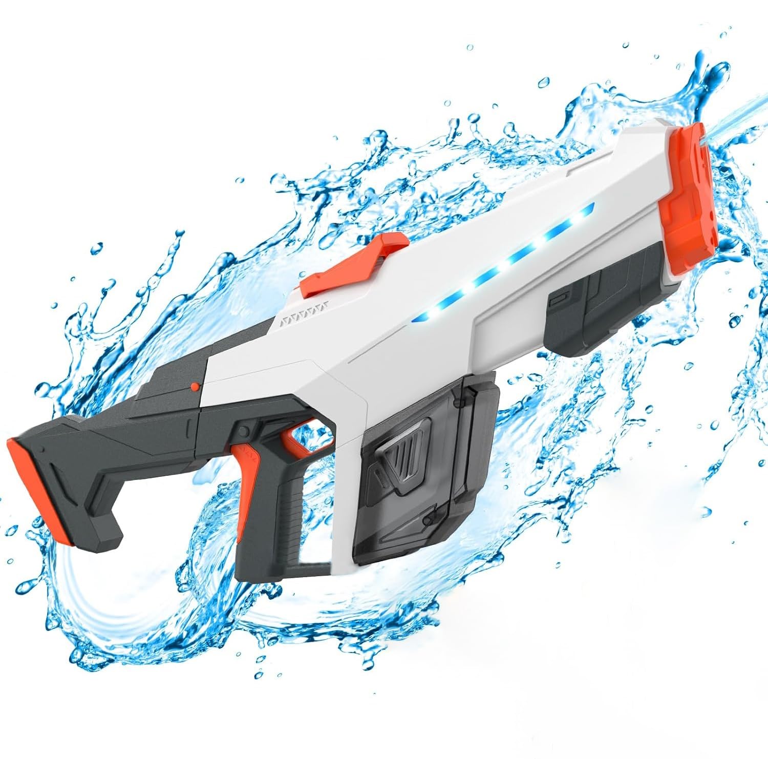 Electric Water Gun for Adults Kids Automatic Squirt Guns Powerful Water Up to 32 FT Long Range Rechargeable Water Blaster for Kids & Adults Summer Swimming Pool Party Beach Outdoor Activity