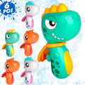 ZEBNYYA 6 Pack Animal Water Gun for Kids Mini Squirt Gun Water Blaster Soaker Toys Dinosaur Dog Unicorn Shape Small Water Pistol Gun for Summer Outdoor Pool/Beach/Yard/Party Play